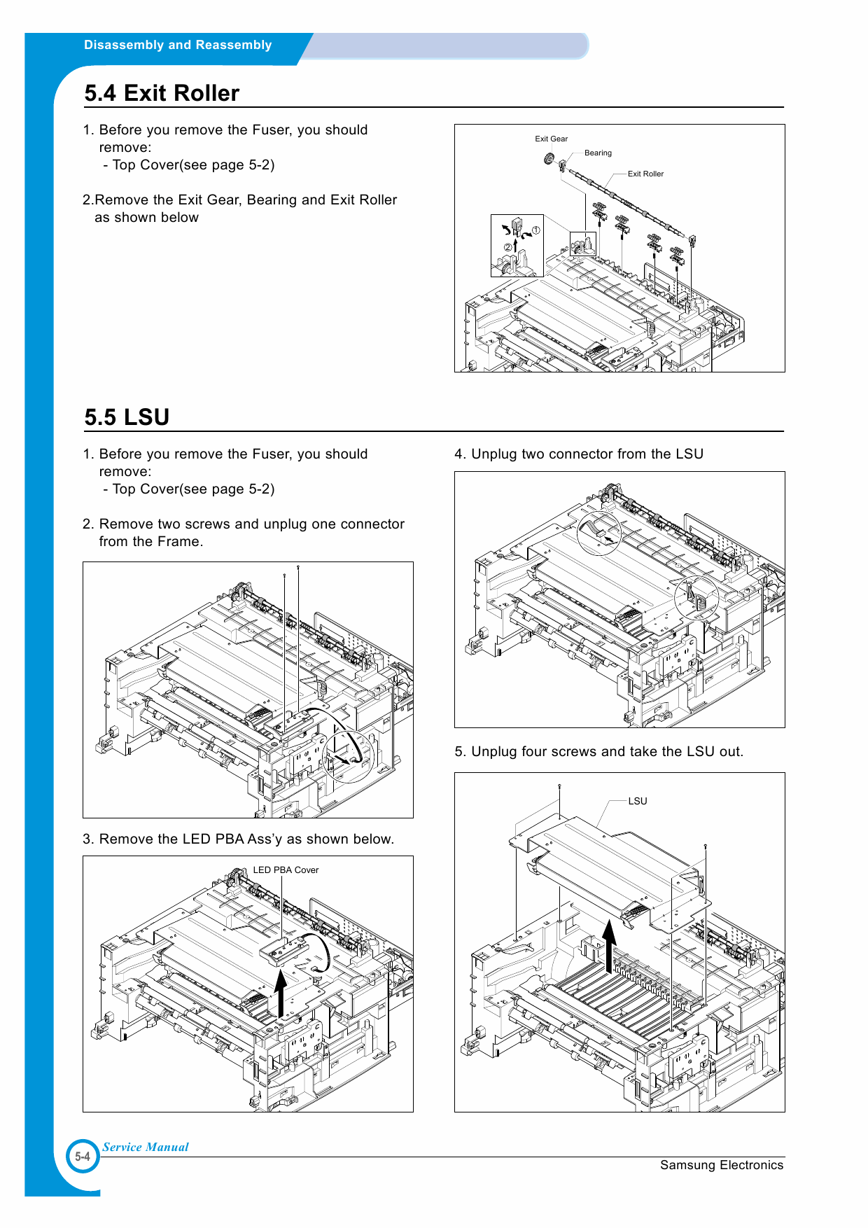 Samsung Laser-Printer ML-1740 Parts and Service Manual-3